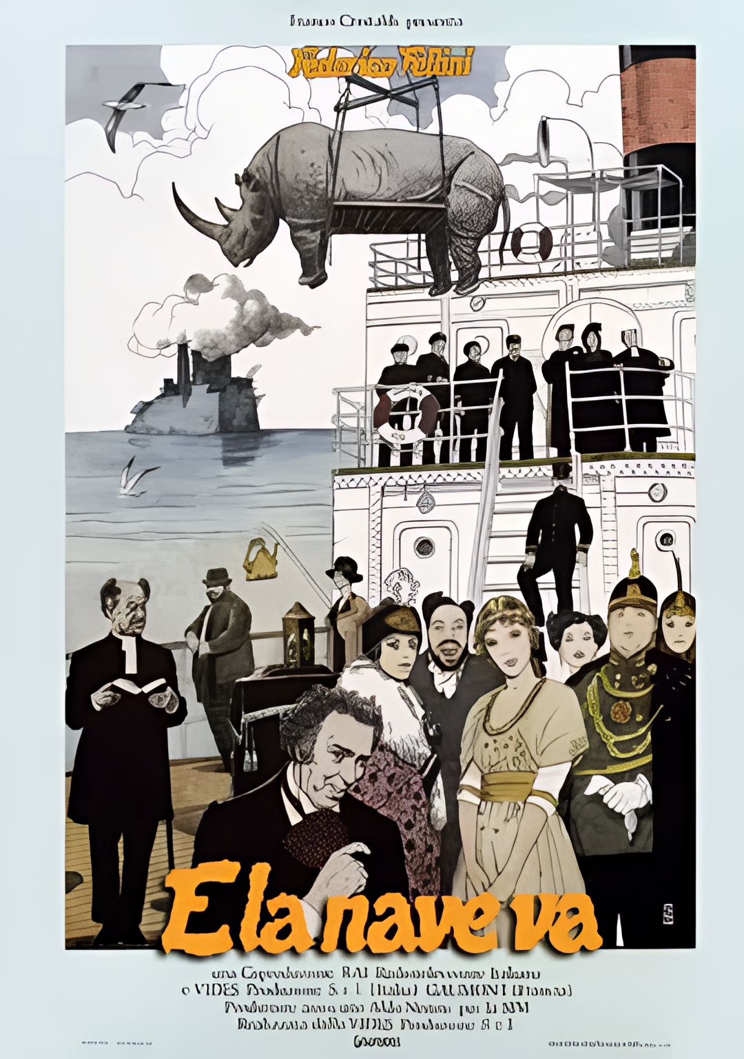 The ship continued to move forward