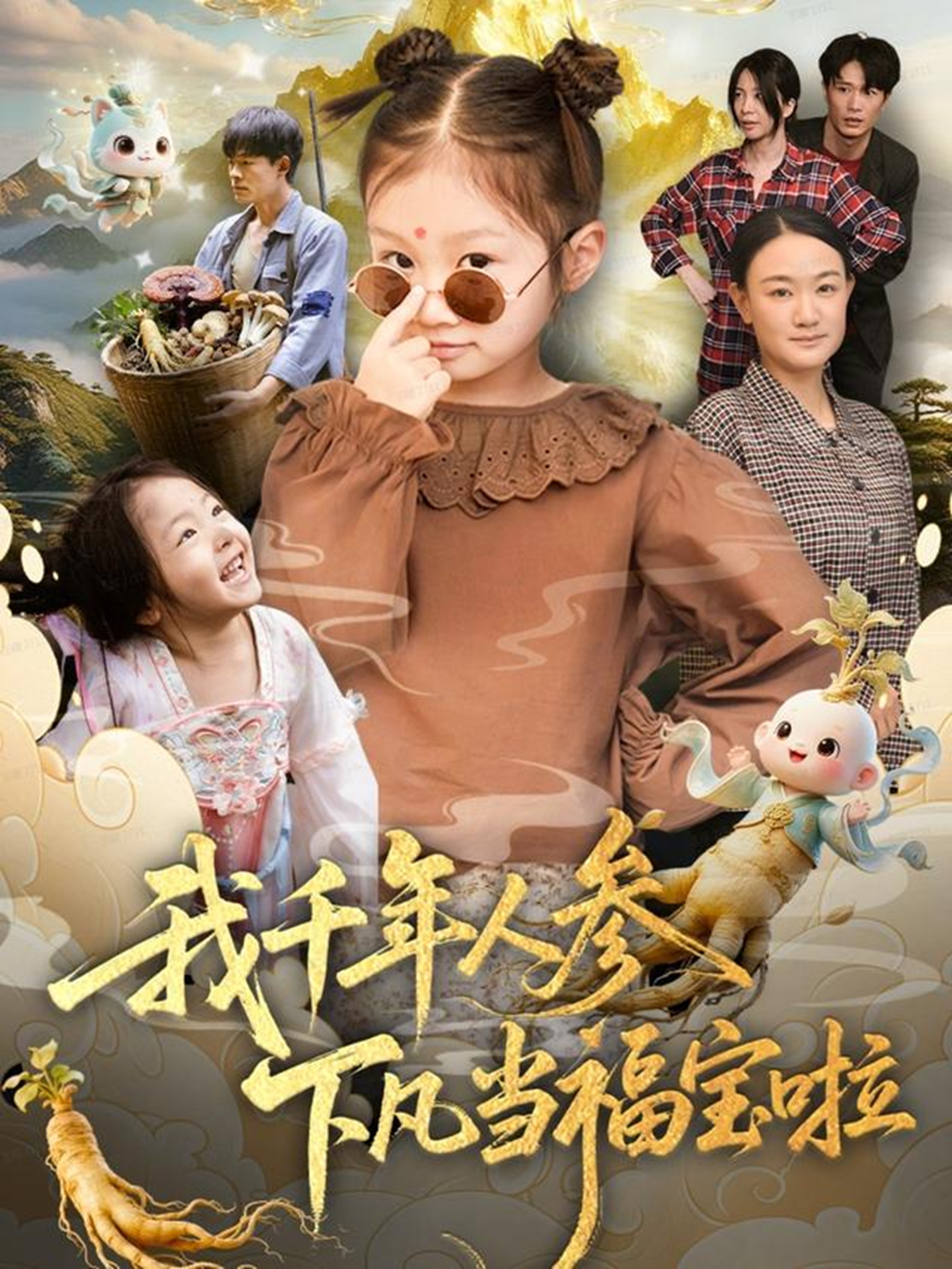 My thousand-year-old ginseng is a blessing treasure